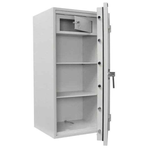 Rottner feuersicherer Wertschutzschrank EN1 Opal Fire OPD-120 IT Premium Doppelbartschloss T05645